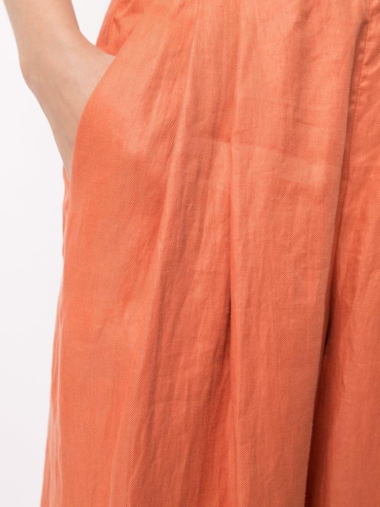 Orange Women's Armani Emporio High Waisted Pants | XTQKXO2