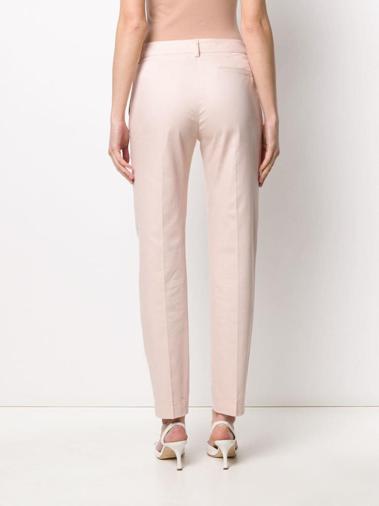 Pink Women's Armani Emporio Slim Tailored Pants Pants | TQJM1EJ