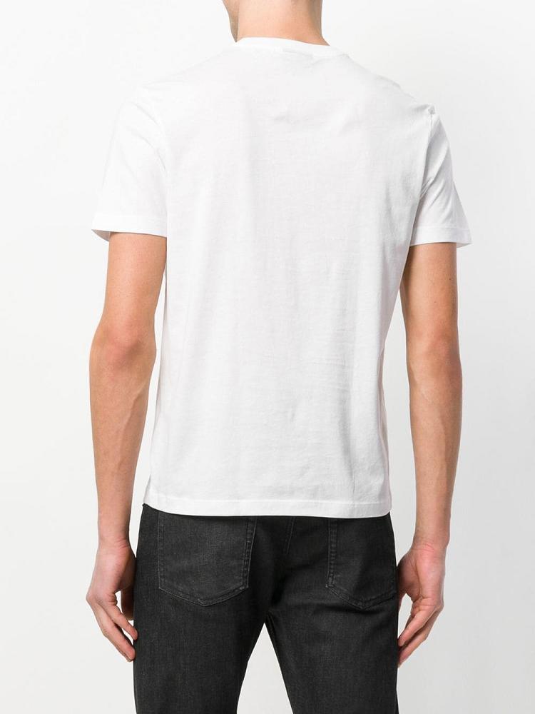 White Men's Armani Emporio Short Sleeve T Shirts | S2QZX1U