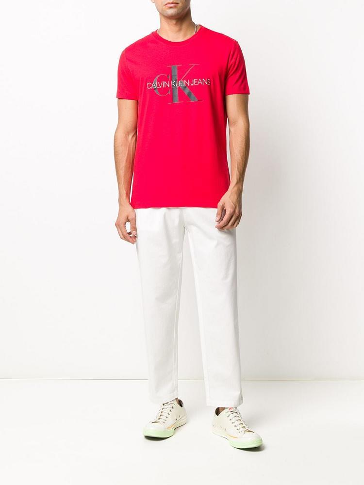 White Men's Armani Emporio Tapered Pants | XZ3MEU1