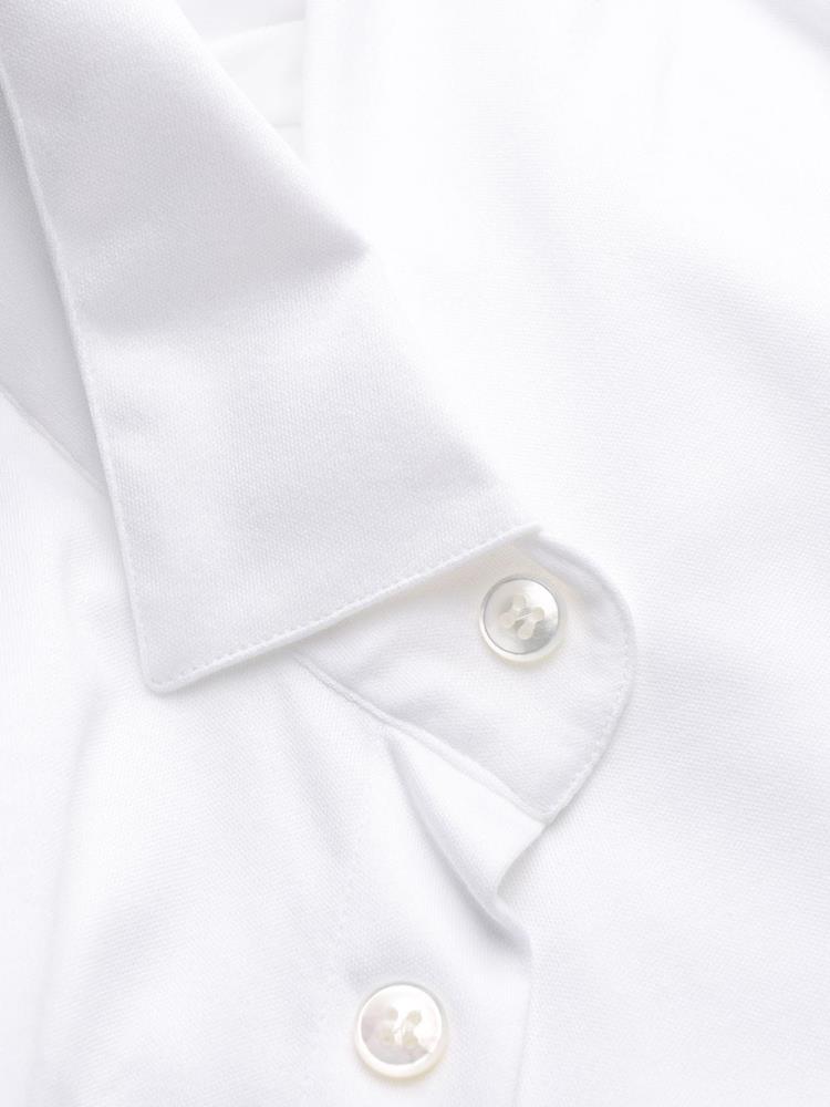 White Men's Giorgio Armani Classic Plain Shirts | N4P22K5